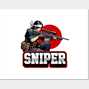 Sniper Girl Posters and Art